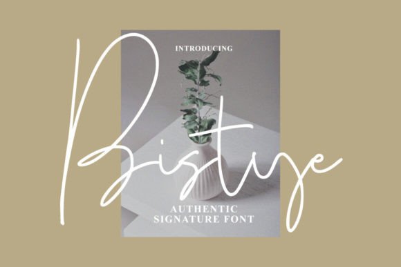 Bistye Signature: A Handcrafted Touch for Branding and Creative Projects
