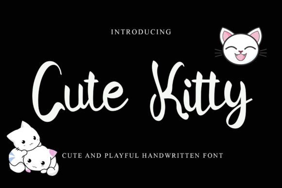 Cute Kitty: A Handwritten Typeface with Timeless Charm