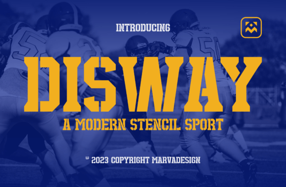 Disway: A Bold and Authentic Display Font for Impactful Design