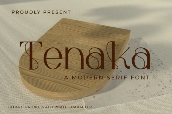 Introducing Tenaka – A Modern Serif Font with Timeless Elegance