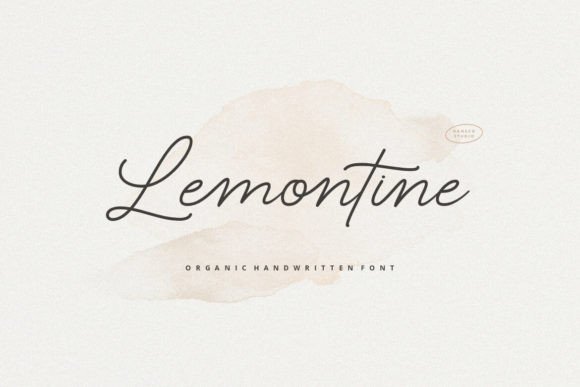 Lemontine: A Feminine Font for Modern Creativity