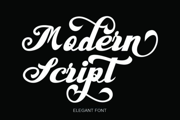Modern Script: A Feminine Font for Contemporary Design