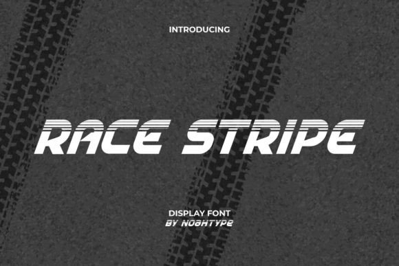 Race Stripe Font: Bold, Fast, and Functional