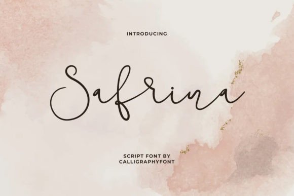 Safrina Font: A Subtle Elegance for Modern Design