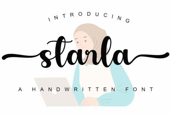 Starla: A Handwritten Font That Elevates Design Projects