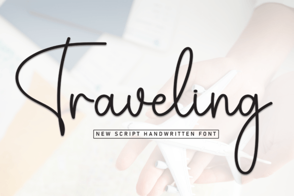 Traveling: A Versatile Script Font for Elegant Design Projects