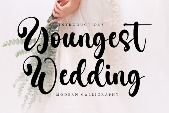 Youngest Wedding: A Versatile Script Font for Stylish Designs